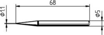 Tužkový pájecí hrot Ersa 0032BD/SB 0032BD, Velikost hrotů 1.10 mm, 1 ks