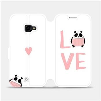Flipové pouzdro na mobil Samsung Xcover 4 - MH09S Panda LOVE (5903226752010)