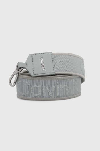 Popruh na kabelku Calvin Klein šedá barva, K60K611690