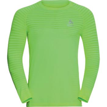 Odlo ESSENTIAL SEAMLESS LS Pánské tričko s dlouhým rukávem, zelená, velikost XL