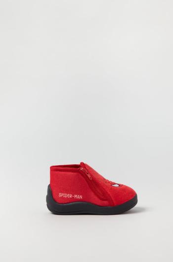 Kojenecké pantofle OVS červená barva
