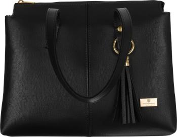 PETERSON ČERNÁ ELEGANTNÍ SHOPPER BAG PTN T003 BLACK Velikost: ONE SIZE