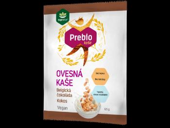 Topnatur Prebio ovesná kaše Belgická čokoláda Kokos 65 g