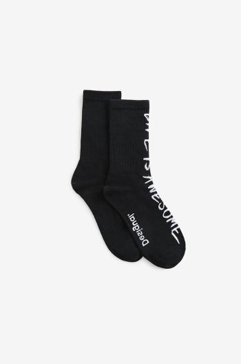 Ponožky Desigual dámské, černá barva