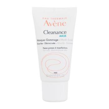 Avene Cleanance Scrub Mask 50 ml peeling pro ženy na mastnou pleť; na rozjasnění pleti; na problematickou pleť s akné