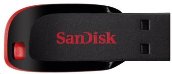 SanDisk Flash Disk 128GB Cruzer Blade, USB 2.0, černá