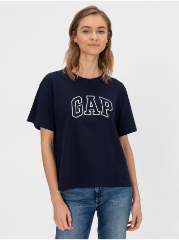 Modré dámské tričko GAP Logo