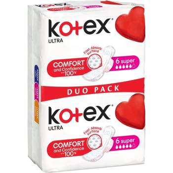 Kotex Ultra Comfort Super vložky 12 ks