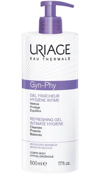 Uriage Gyn-phy Osvěžující mycí gel na intimní hygienu 500 ml