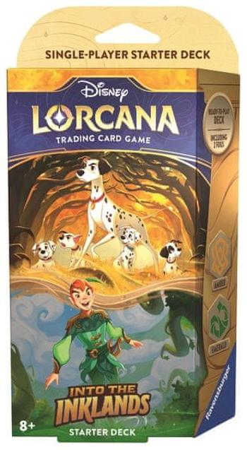 Ravensburger Disney Lorcana: Into the Inklands - Starter Deck Amber & Emerald