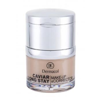 Dermacol Caviar Long Stay Make-Up & Corrector 30 ml make-up 2 Fair na všechny typy pleti; na rozjasnění pleti; výživa a regenerace pleti