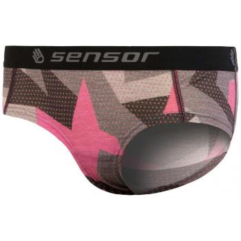 Sensor MERINO ACTIVE Dámské kalhotky, šedá, velikost XL