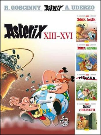 Asterix XIII - XVI - Albert Uderzo, René Goscinny - Goscinny René
