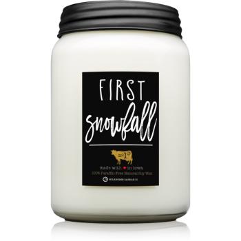 Milkhouse Candle Co. Farmhouse First Snowfall vonná svíčka Farmhouse Jar 737 g