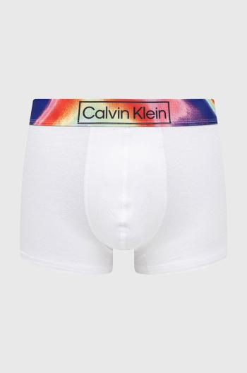 Boxerky Calvin Klein Underwear pánské, bílá barva