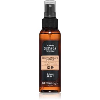 Avon Senses Essence Geranium Leaf & Orange osvěžovač vzduchu 100 ml