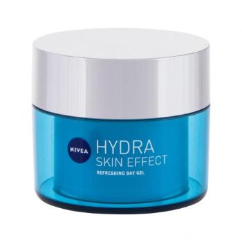 Nivea Hydra Skin Effect Refreshing 50 ml pleťový gel na všechny typy pleti; proti vráskám; na rozjasnění pleti; zpevnění a lifting pleti