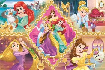 TREFL Puzzle Disney princezny a jejich dobrodružství 160 dílků