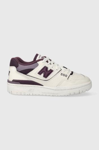 Sneakers boty New Balance BBW550DG bílá barva