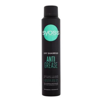 Syoss Anti Grease Dry Shampoo 200 ml suchý šampon pro ženy na mastné vlasy