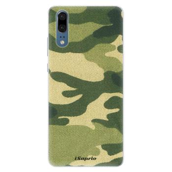 Silikonové pouzdro iSaprio - Green Camuflage 01 - Huawei P20