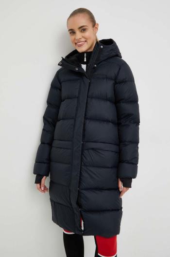 Péřová bunda Peak Performance dámská, černá barva, zimní