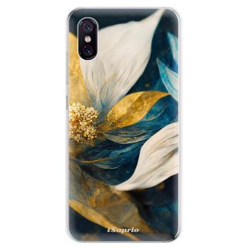 Odolné silikonové pouzdro iSaprio - Gold Petals - Xiaomi Mi 8 Pro