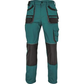 Cerva Pánské pracovní kalhoty FF HANS - Zelená / antracit | 54