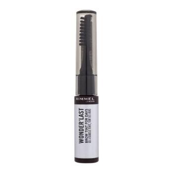 Rimmel London Wonder'Last Brow Tint For Days 4,5 ml gel a pomáda na obočí pro ženy 004 Soft Black