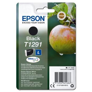 EPSON T1291 (C13T12914012) - originální cartridge, černá, 11,2ml