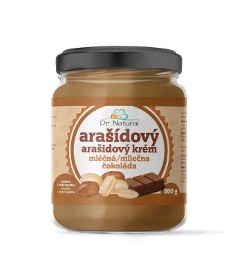 Dr. Natural Arašídový krém s mléčnou čokoládou 500 g