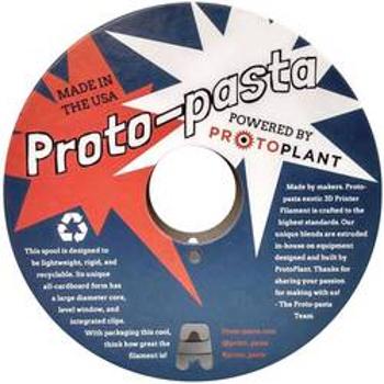 Vlákno pro 3D tiskárny Proto-Pasta CDP12805, PLA plast, 2.85 mm, 500 g, černá