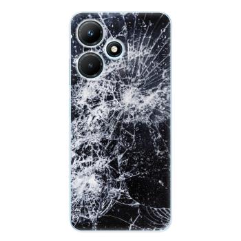 Odolné silikonové pouzdro iSaprio - Cracked - Infinix Hot 30i