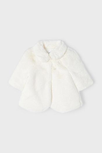 Dětský kabát Mayoral Newborn béžová barva