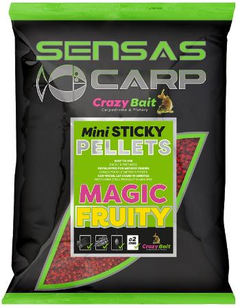 Sensas pelety mini sticky 700 g - magic fruity