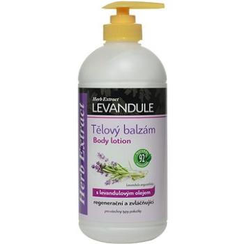 VIVACO Herb Extract Tělový balzám s levandulovým olejem 500 ml  (8595635212888)