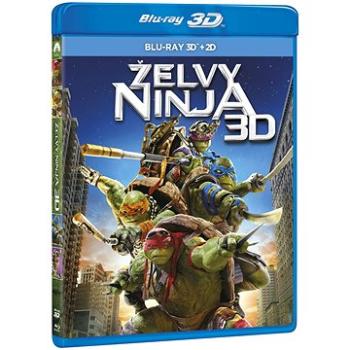 Želvy Ninja 3D+2D (2 disky) - Blu-ray (P00970)