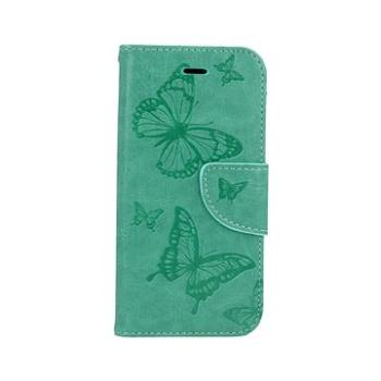 TopQ iPhone SE 2020 knížkové Butterfly zelené 62457 (Sun-62457)