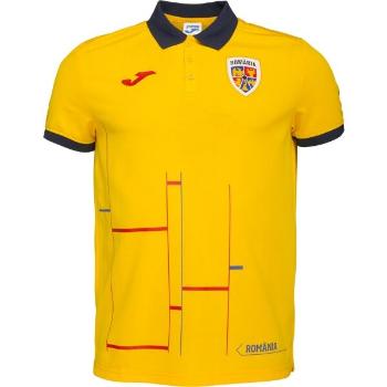 Joma FED. FUTBOL RUMANÍA FREE TIME SHORT SLEEVE POLO Pánské polo triko, žlutá, velikost