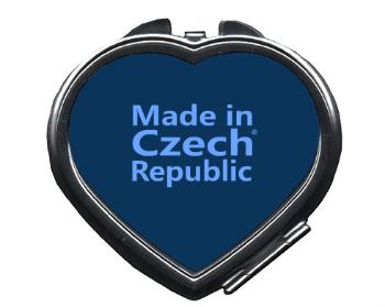 Zrcátko srdce Made in Czech republic