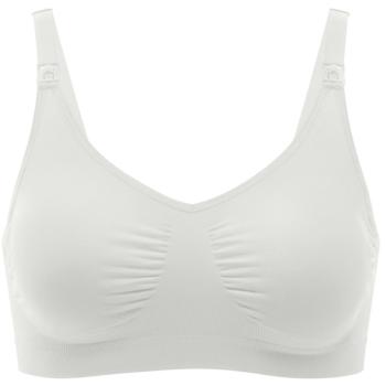 Medela Maternity and Nursing Bra White těhotenská a kojicí podprsenka velikost S 1 ks