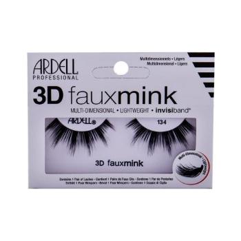 Ardell 3D Faux Mink 134 1 ks umělé řasy pro ženy poškozená krabička Black