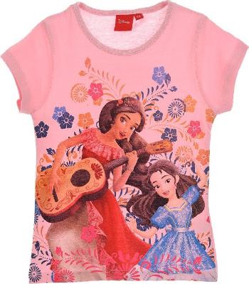 ELENA FROM AVALOR SVĚTLE RŮŽOVÉ DÍVČÍ TRIČKO S POTISKEM Velikost: 116