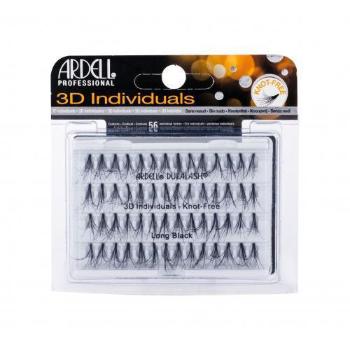 Ardell 3D Individuals Duralash Knot-Free 56 ks umělé řasy pro ženy Long Black