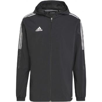 adidas TIRO 21 WINDBREAKER JACKET Pánská větrovka, černá, velikost