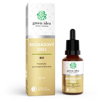 Green Idea Avokádový olej BIO bio avokádový olej 25 ml