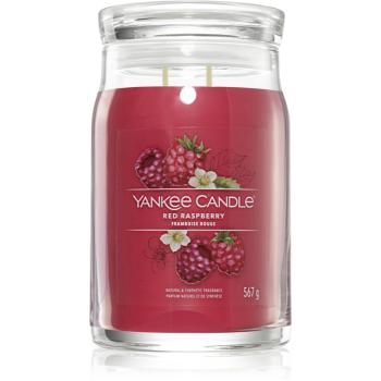 Yankee Candle Red Raspberry vonná svíčka I. Signature 567 g