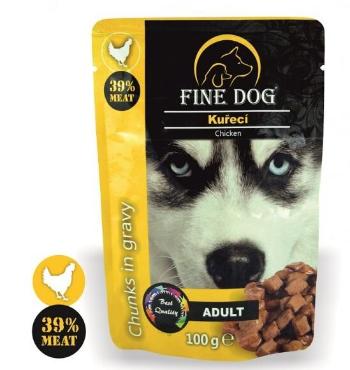 Fine dog kapsička 100g s kuřecím - Fine dog kapsička 100g s kuřecím