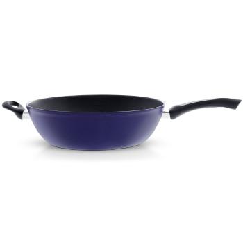 Wok COLOR EDITION 32 cm, modrá, hliník, Fissler