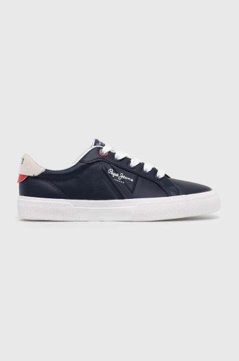 Dětské sneakers boty Pepe Jeans tmavomodrá barva